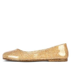 SOLLDD Jeffrey Campbell Balanced Jelly Flat